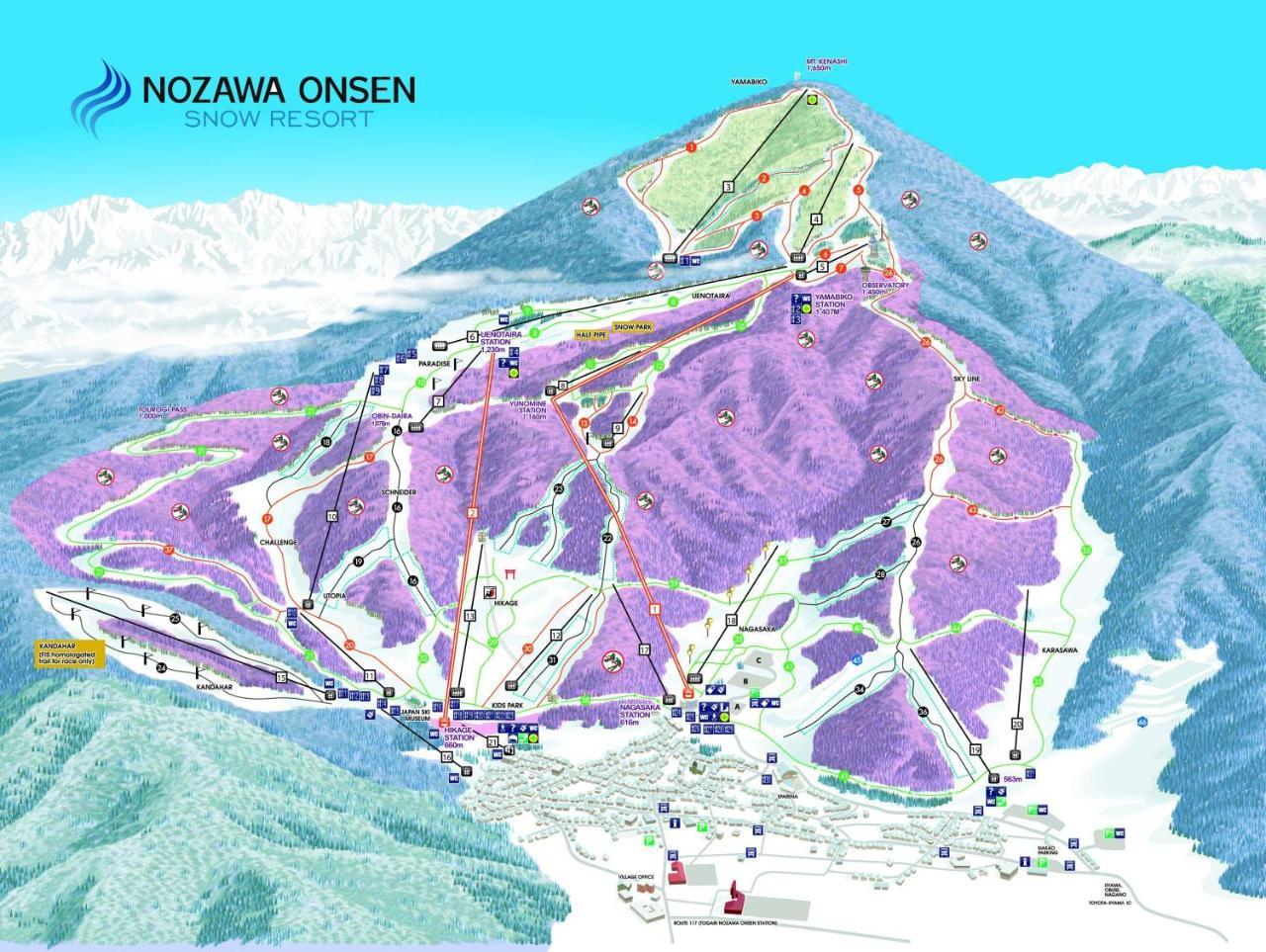 Lodge Nagano Nozawaonsen Esterno foto